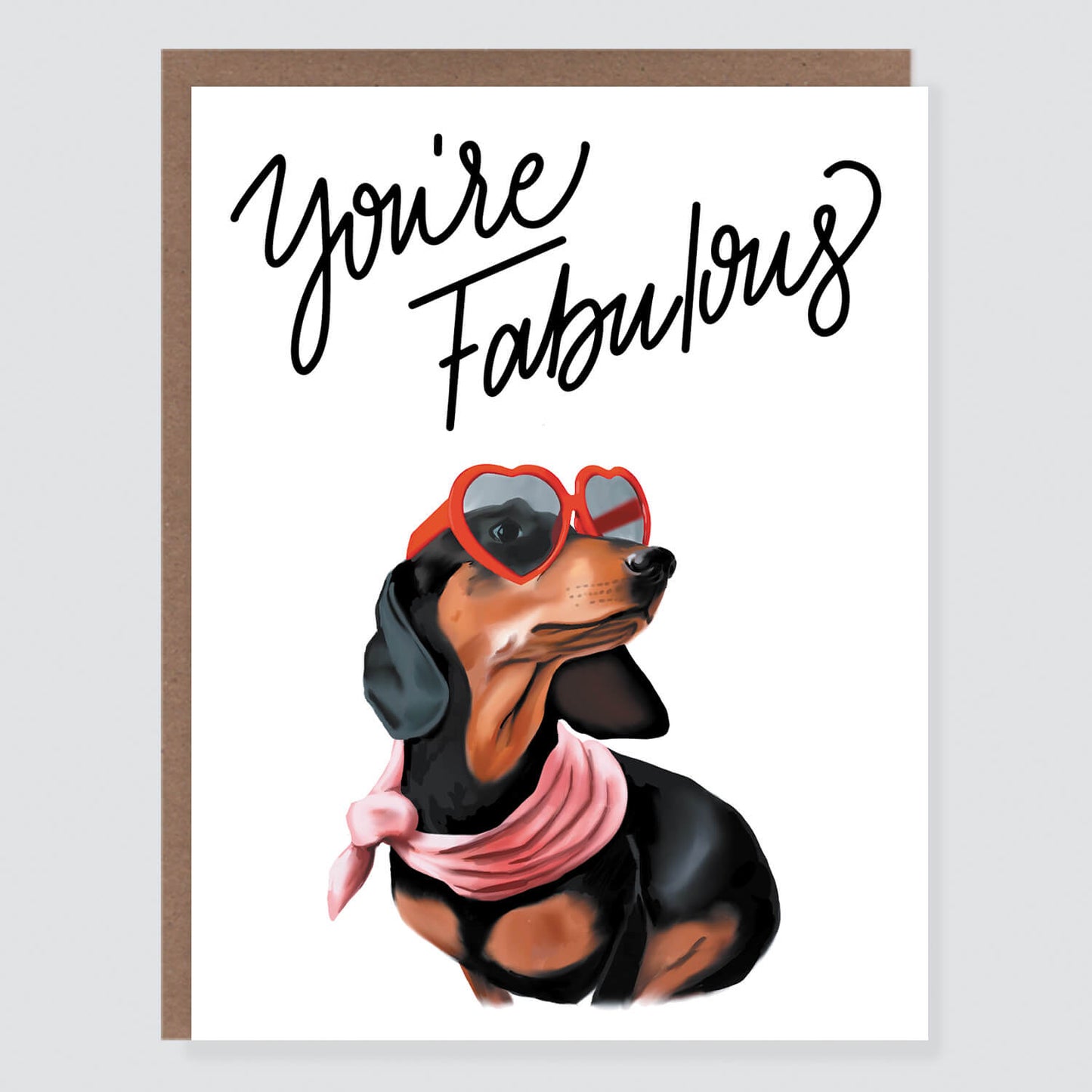 You're Fabulous Dog Card - Case of 6