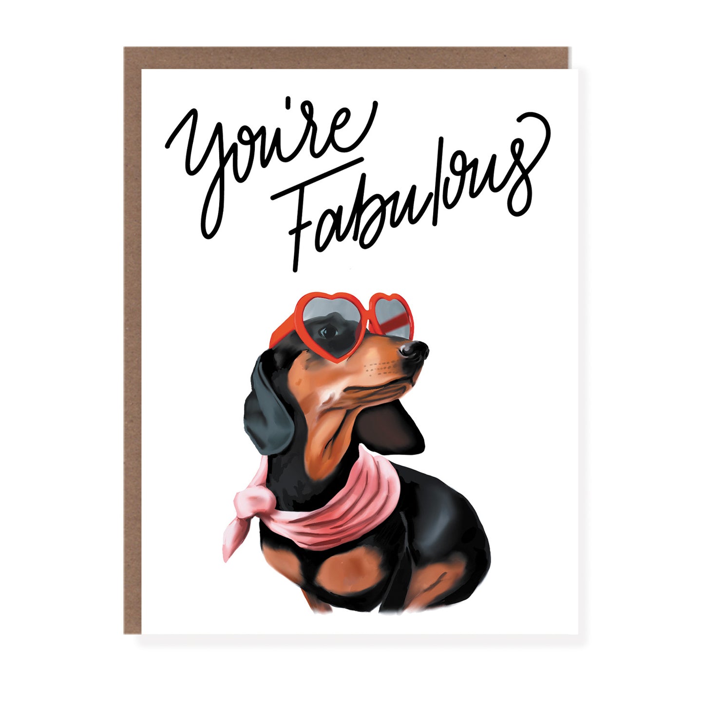 You're Fabulous Dog Card - Case of 6