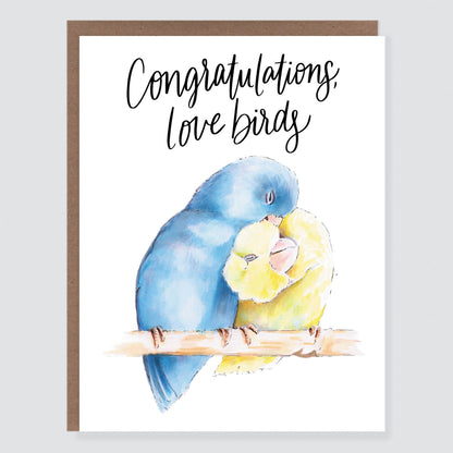 Love Birds Card - Case of 6