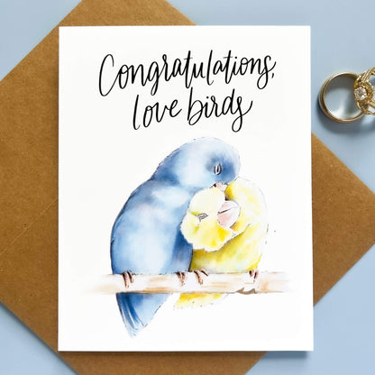 Love Birds Card - Case of 6