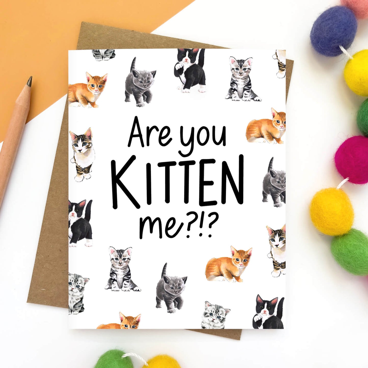 Are You Kitten Me Card - Case of 6