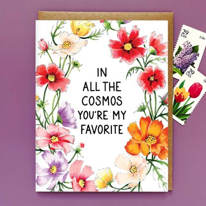 In All The Cosmos Card - Case of 6