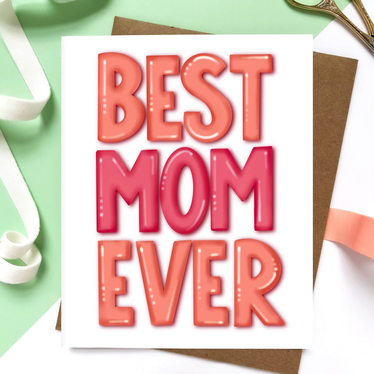 Best Mom Ever Mother's Day Card - Case of 6