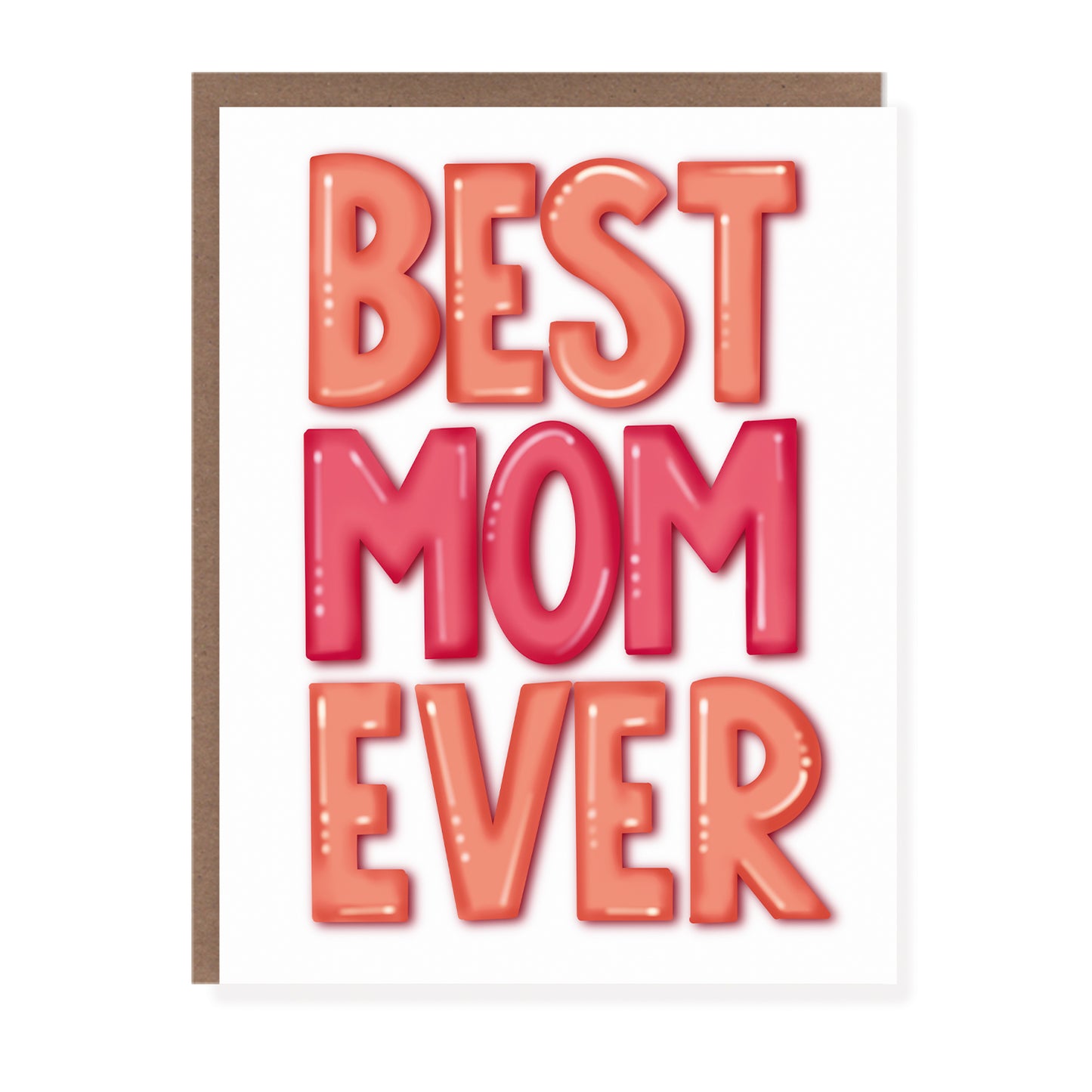 Best Mom Ever Mother's Day Card - Case of 6