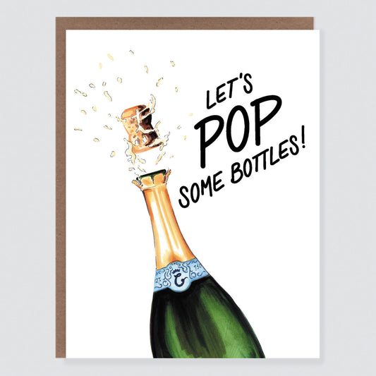 Pop Champagne Card - Case of 6