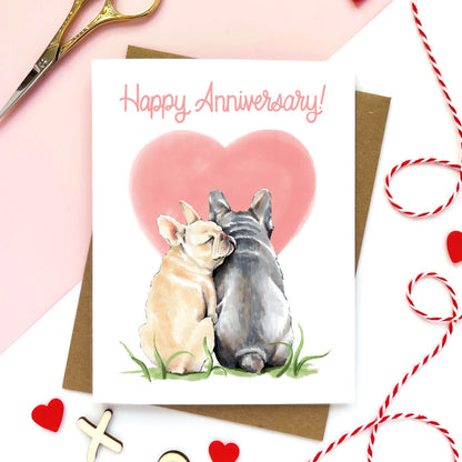 Anniversary Puppy Love Card - Case of 6