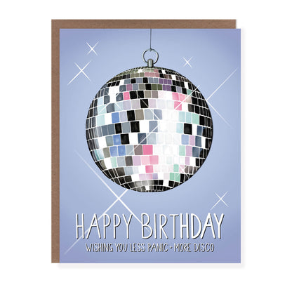 Disco Ball Birthday Card - Case of 6