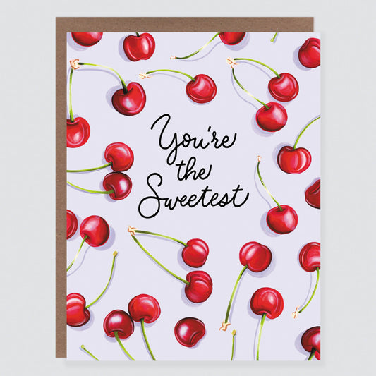 You're The Sweetest Cherries Card - Case of 6