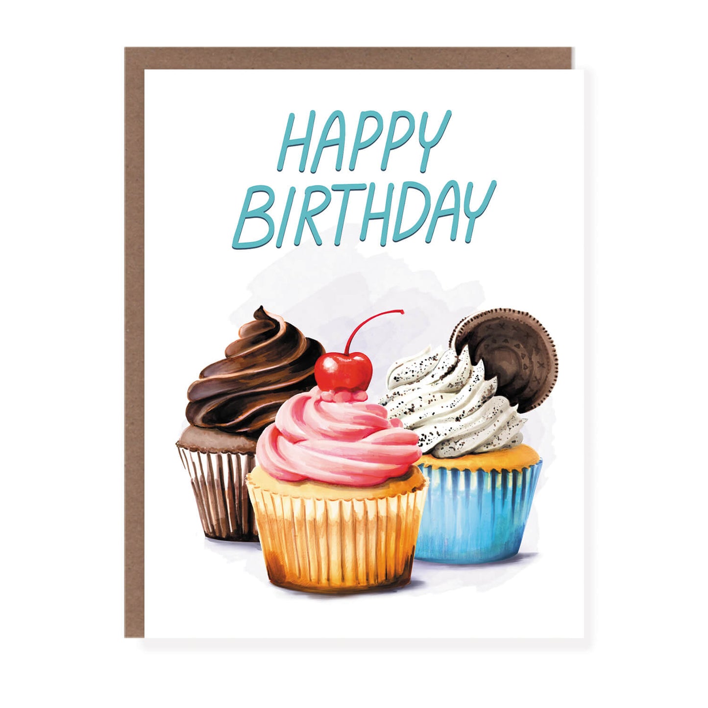 Cupcake Birthday Card - Case of 6