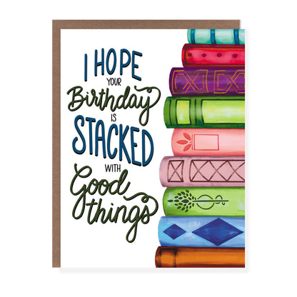 Stacked With Good Things Birthday Card - Case of 6