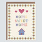 New Home Cross Stitch Card