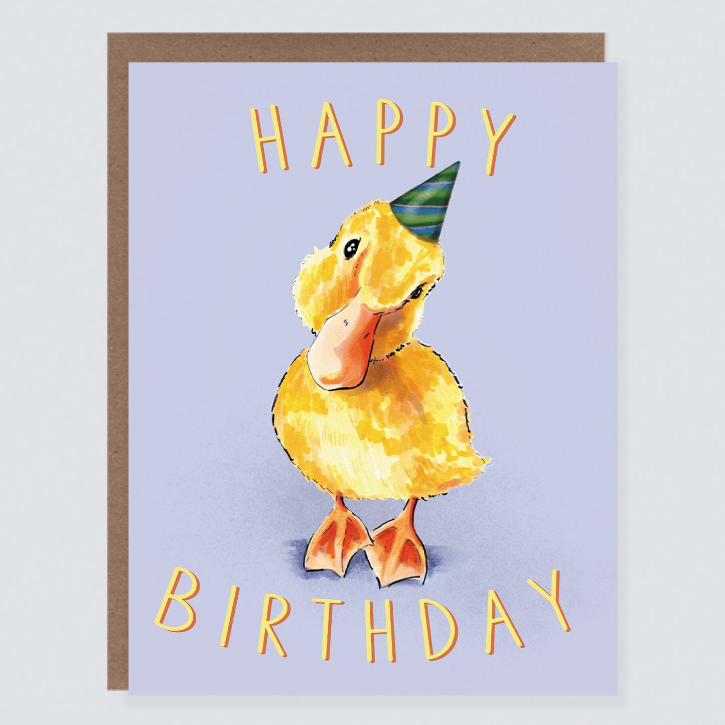 Duckling Birthday Card