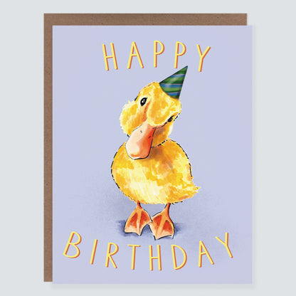 Duckling Birthday Card