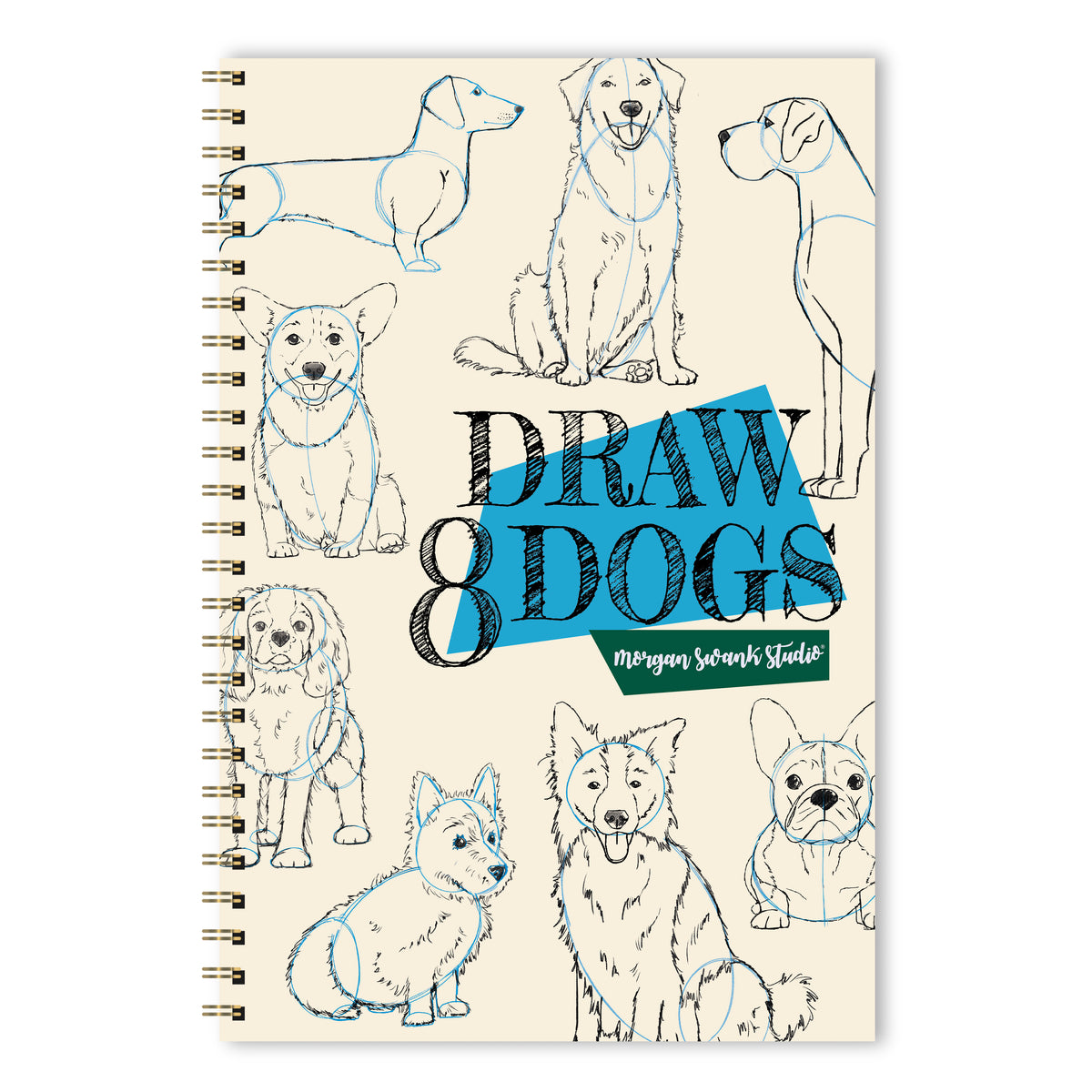 Draw 8 Dogs | How To Draw Activity Book