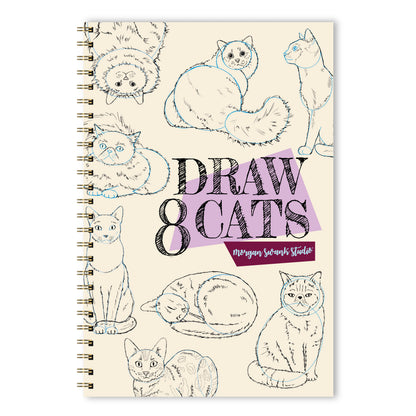 Draw 8 Cats | How To Draw Activity Book