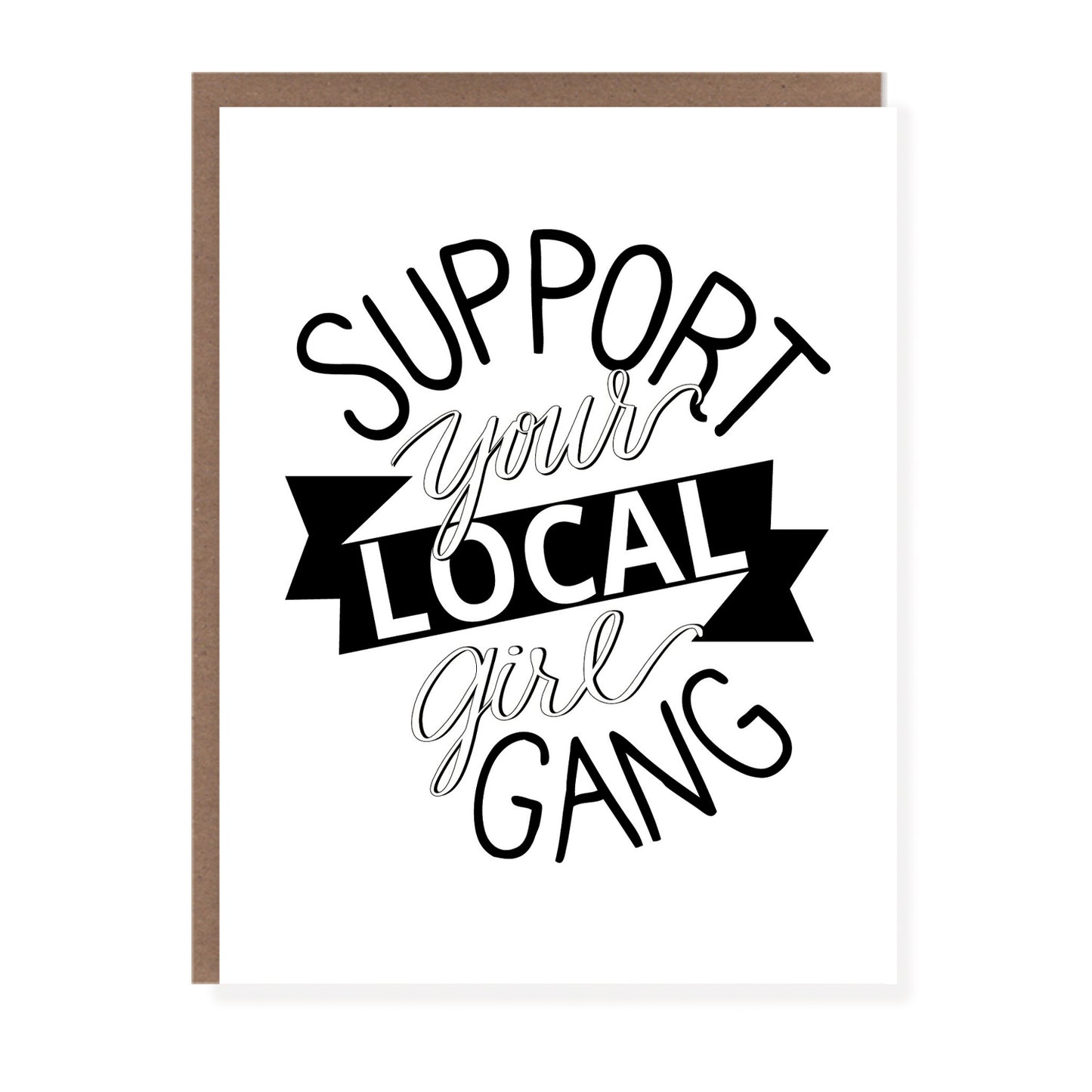 Local Girl Gang Card - Case of 6