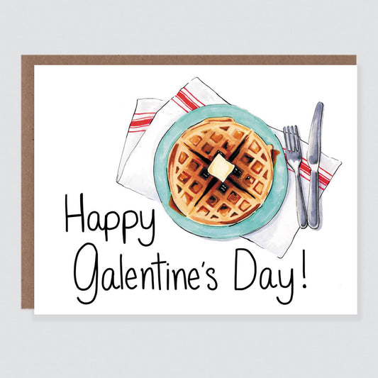 Happy Galentine's Day Waffles