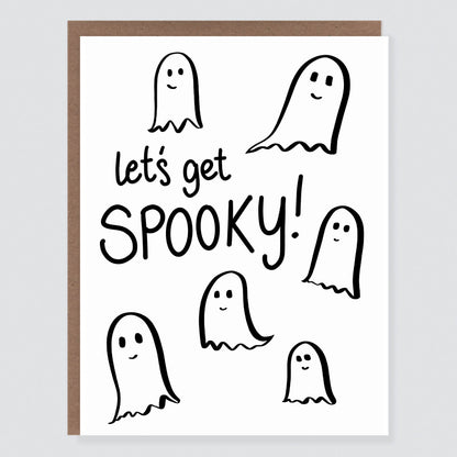 Let's Get Spooky Halloween Card - Case of 6