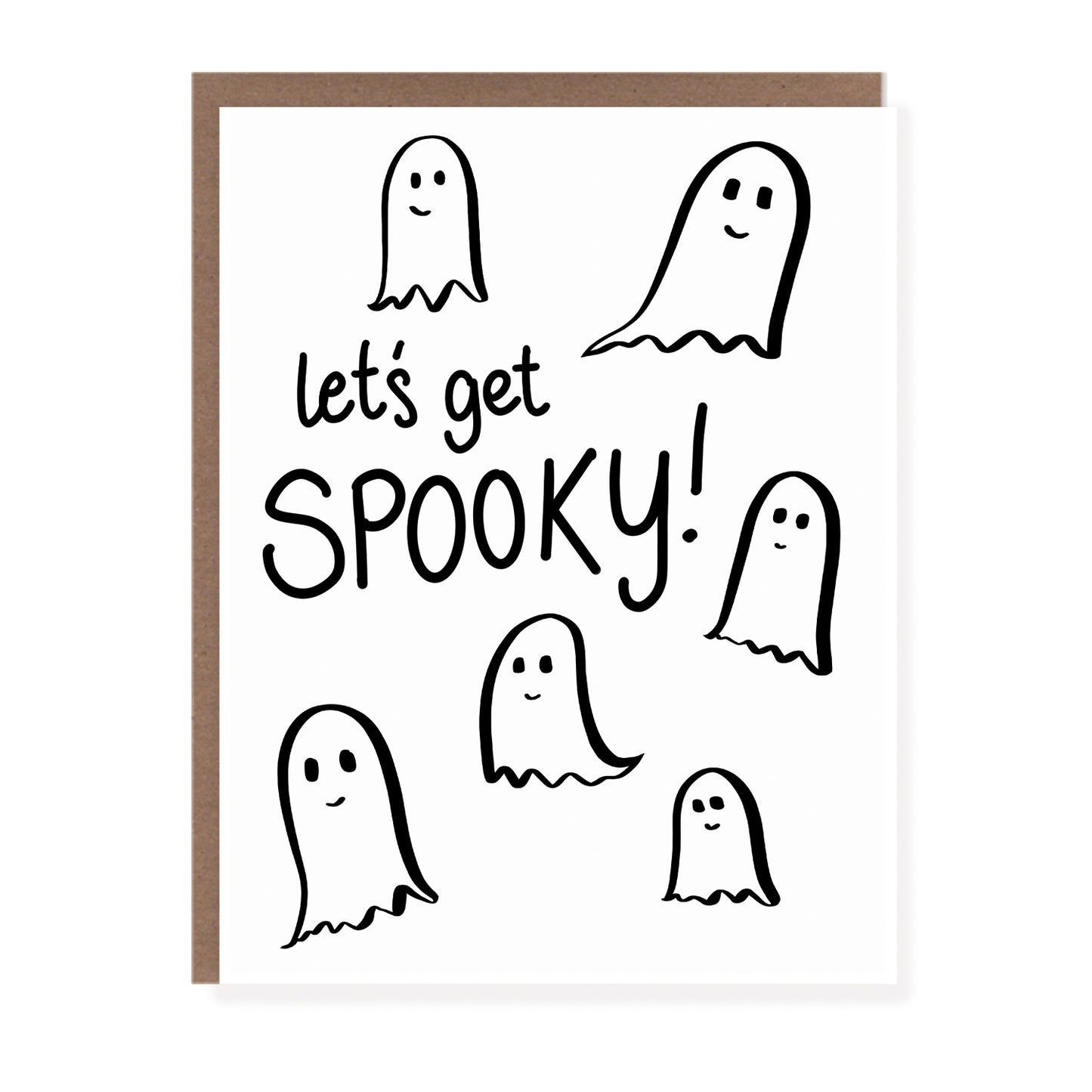 Let's Get Spooky Halloween Card - Case of 6