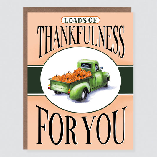 Loads of Thankfulness Card - Case of 6