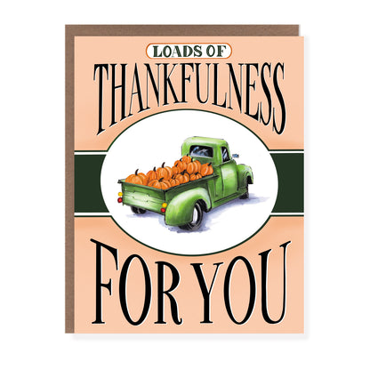 Loads of Thankfulness Card - Case of 6