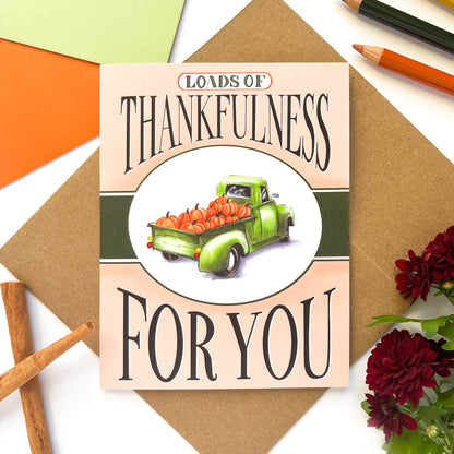 Loads of Thankfulness Card - Case of 6