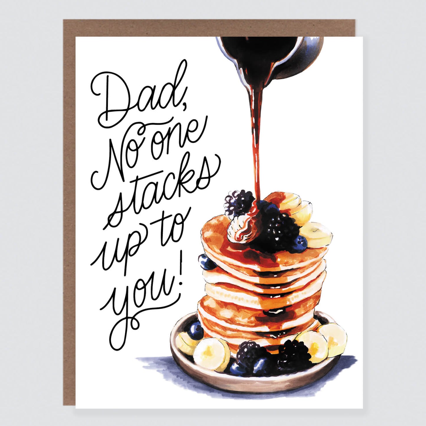 Pancake Stacks Dad Father's Day Card - Case of 6