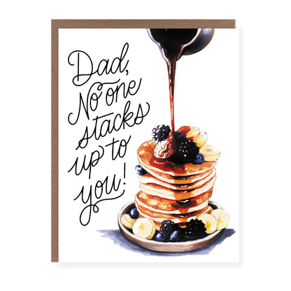 Pancake Stacks Dad Father's Day Card - Case of 6