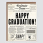 Newspaper Graduation Card - Case of 6