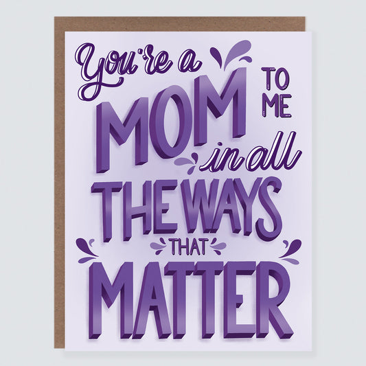 Mom to Me | Alternative Mother's Day Card - Case of 6
