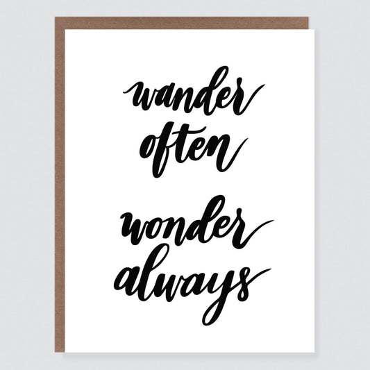 Wander Often Card - Case of 6