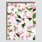 Apple Blossom Floral Card - Case of 6