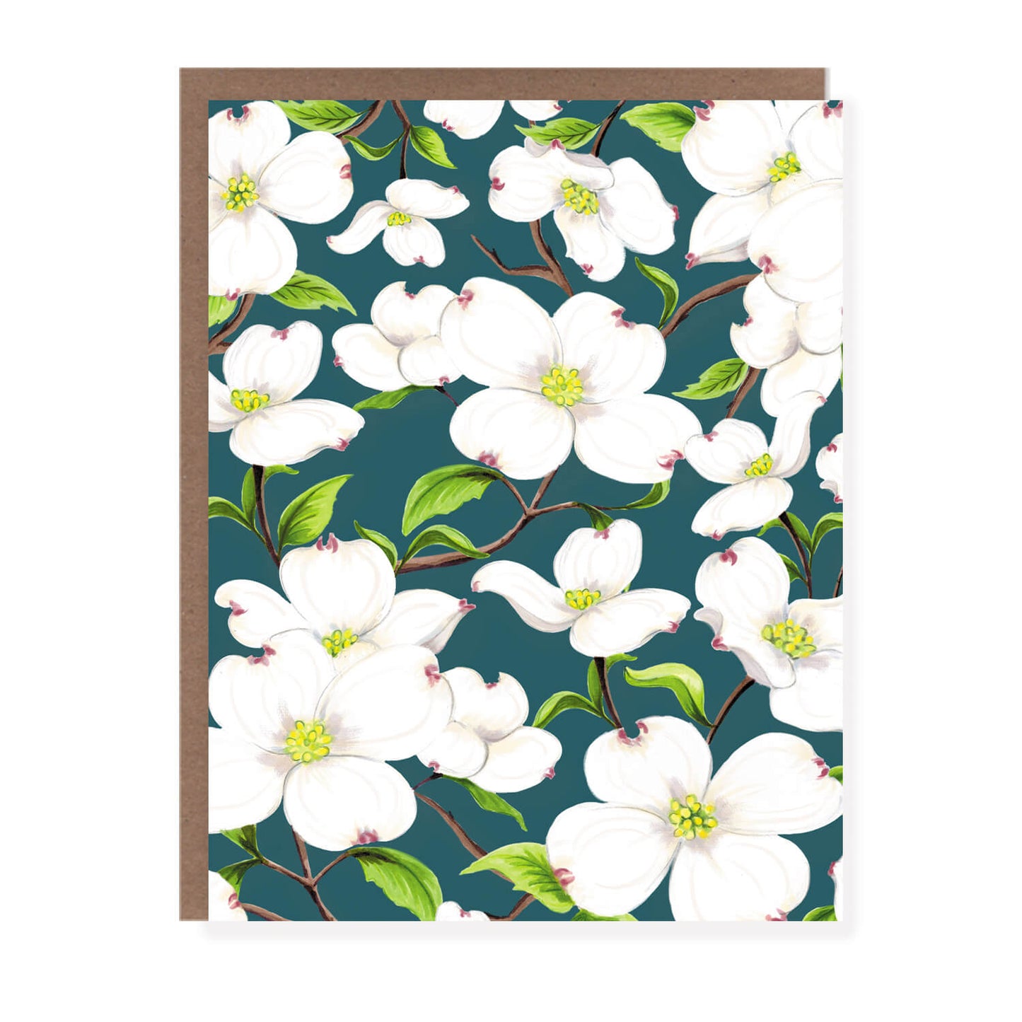 Dogwood Floral Card - Case of 6