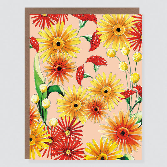 Daisy Floral Card - Case of 6