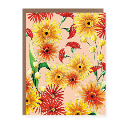 Daisy Floral Card - Case of 6