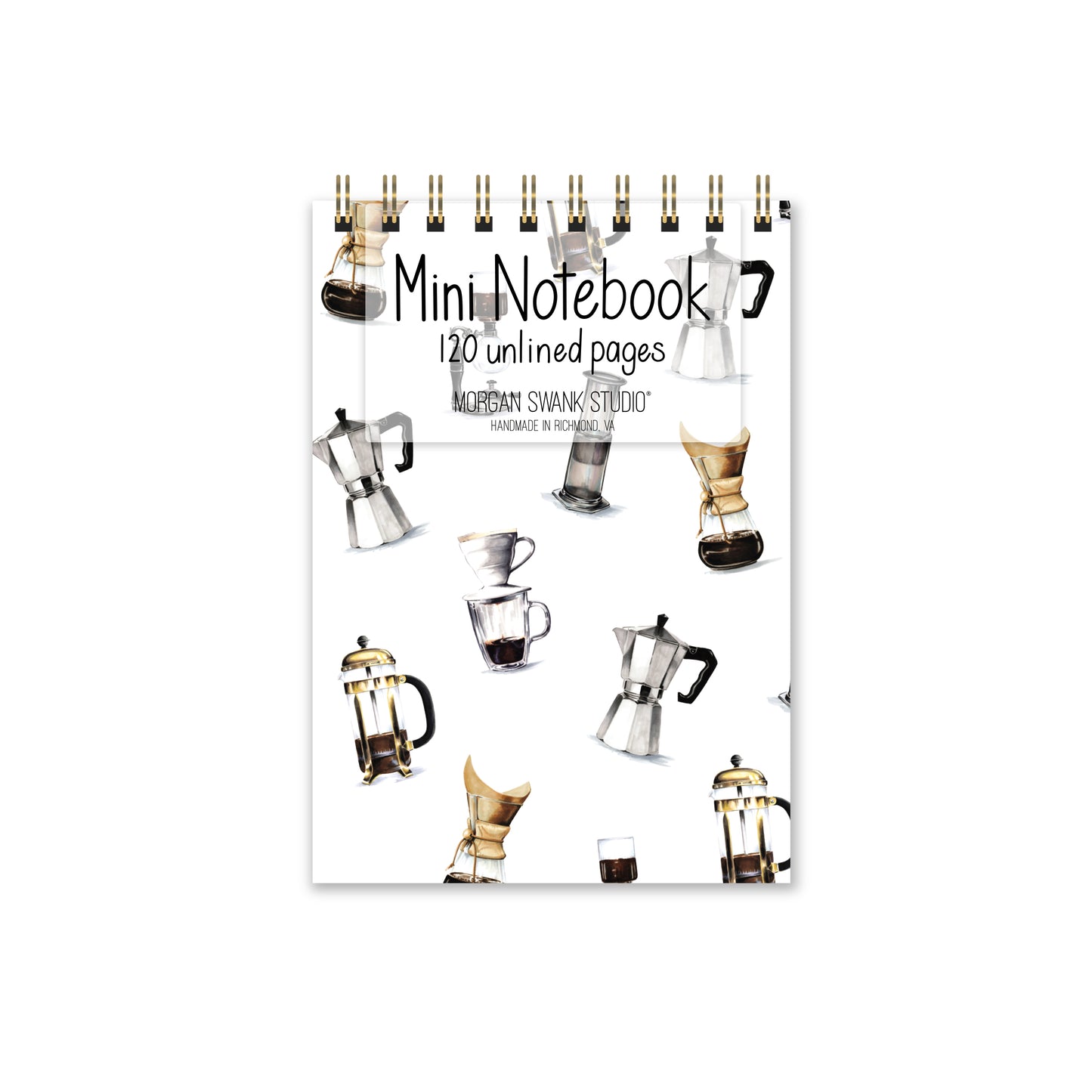 Coffee Mini Notebook - Case of 4