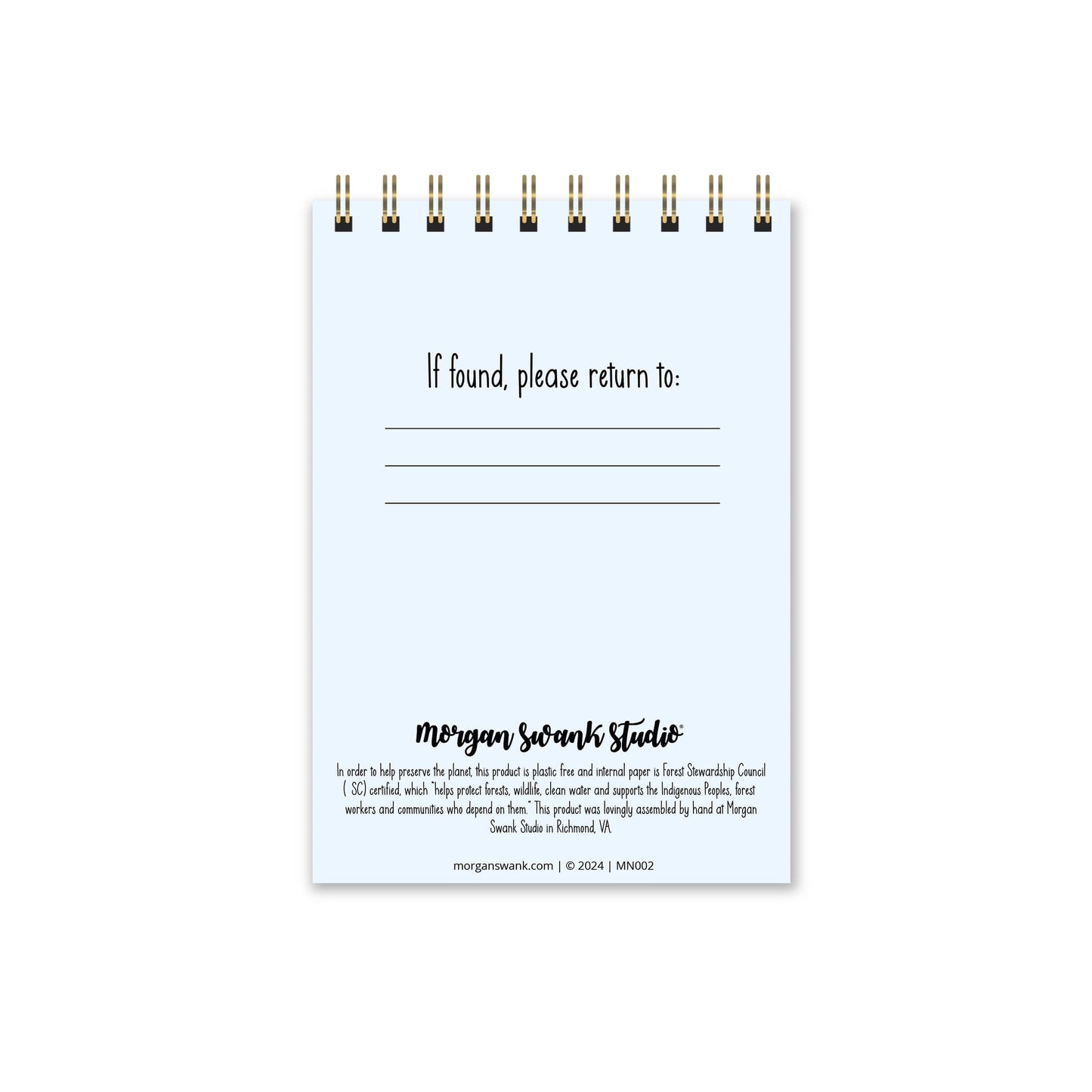 Corgi Mini Notebook