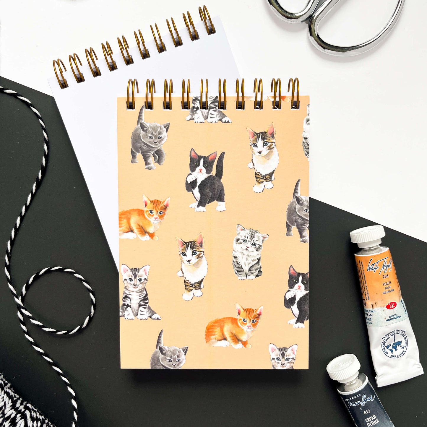 Kittens Mini Notebook - Case of 4
