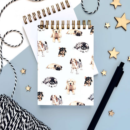 Puppies Mini Notebook - Case of 4