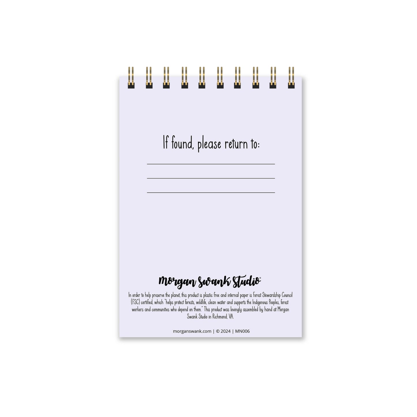 Famous Women Mini Notebook