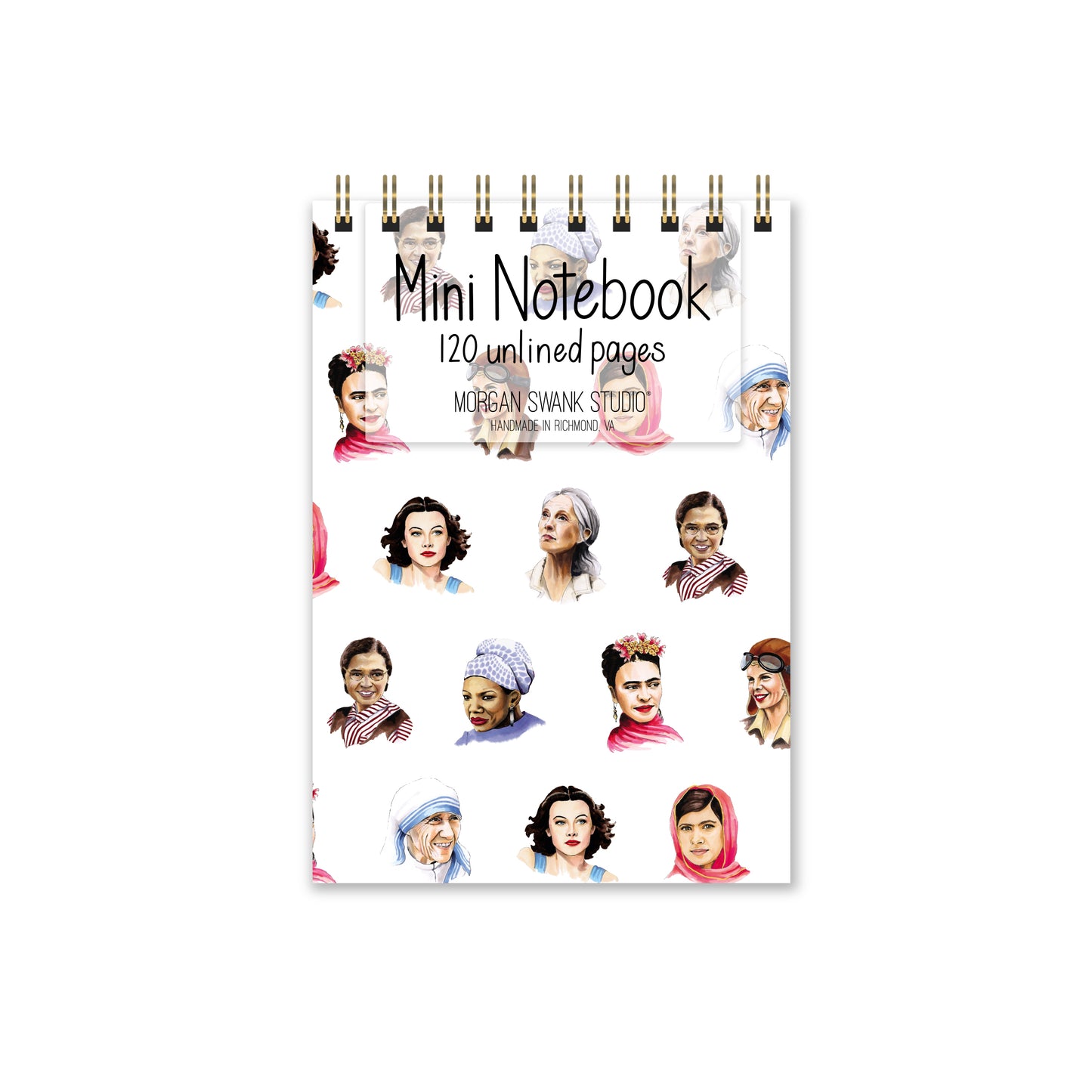 Famous Women Mini Notebook - Case of 4