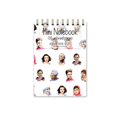 Famous Women Mini Notebook - Case of 4