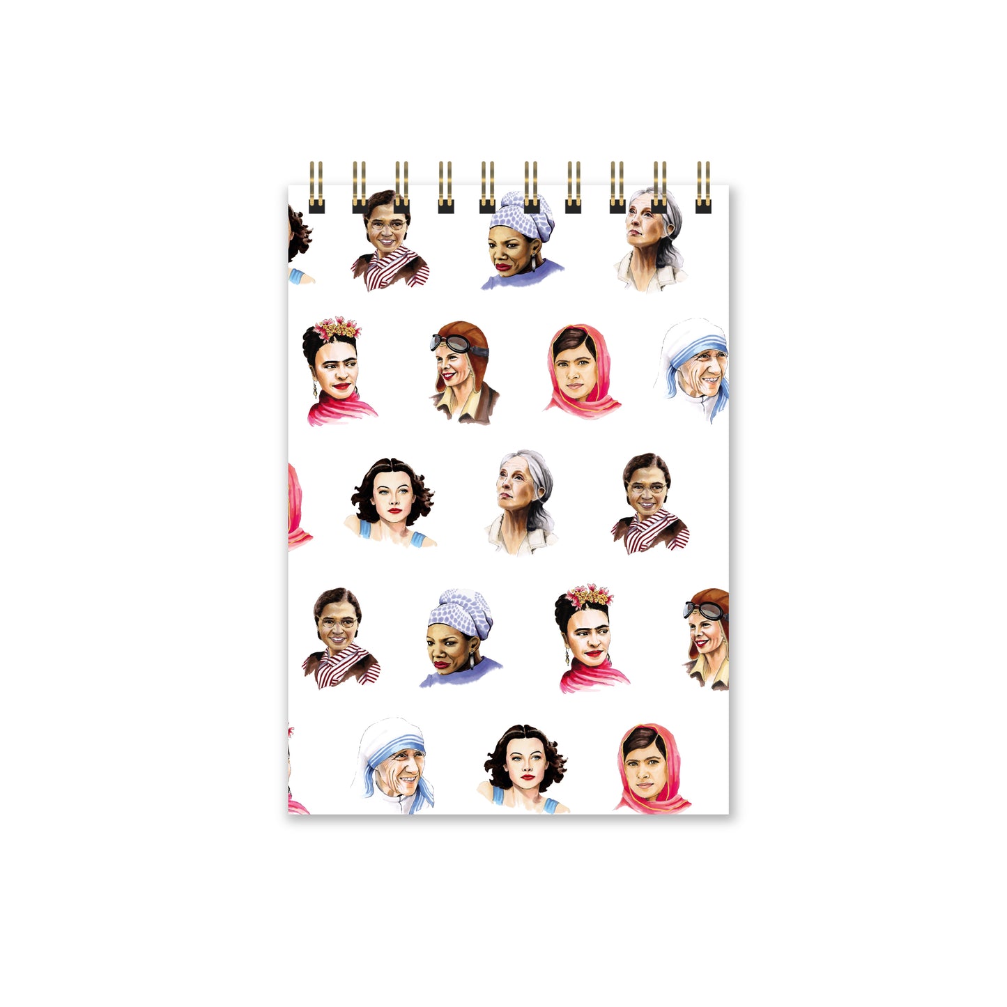 Famous Women Mini Notebook - Case of 4