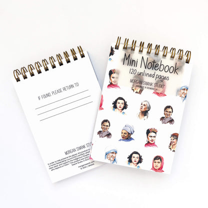 Famous Women Mini Notebook - Case of 4