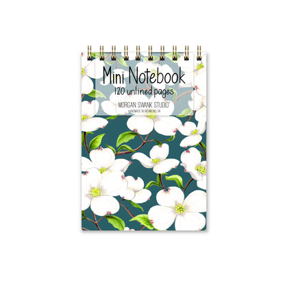 Dogwood Floral Mini Notebook - Case of 4