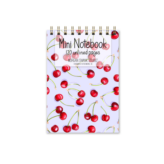 Cherries Mini Notebook - Case of 4