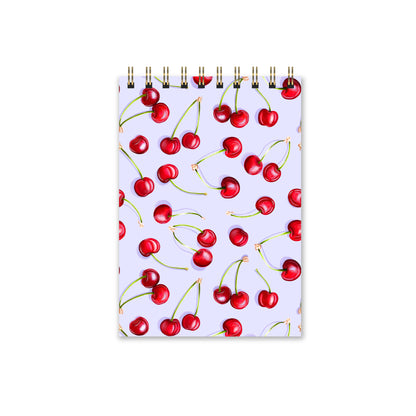 Cherries Mini Notebook - Case of 4