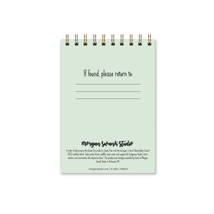 All Booked Up Mini Notebook