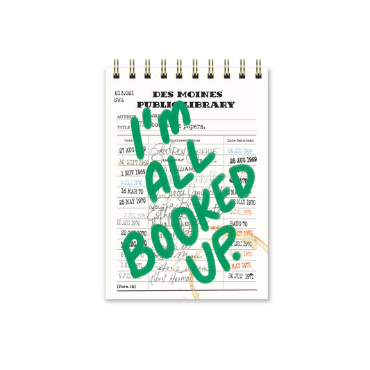 All Booked Up Mini Notebook - Case of 4