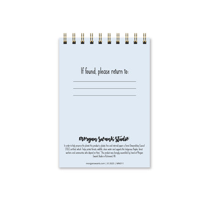 Read Books. Drink Coffee. Mini Notebook
